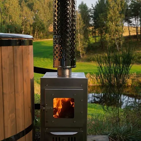 Vakantiehuis Na Kaszubach Z Bania Jacuzzi - Golubie - Sikorska Dolina Iii *