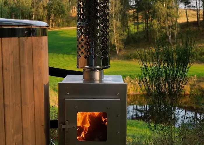 Nyaraló Na Kaszubach Z Bania Jacuzzi - Golubie - Sikorska Dolina Iii *