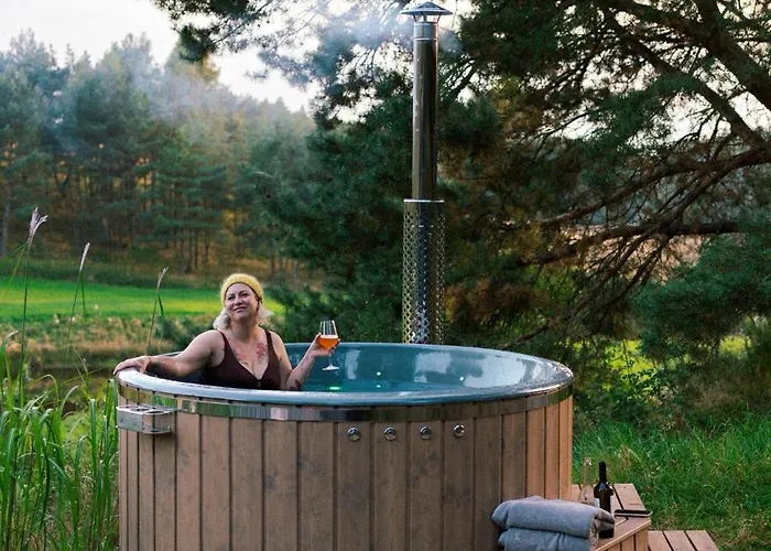 Na Kaszubach Z Bania Jacuzzi - Golubie - Sikorska Dolina Iii Nyaraló *